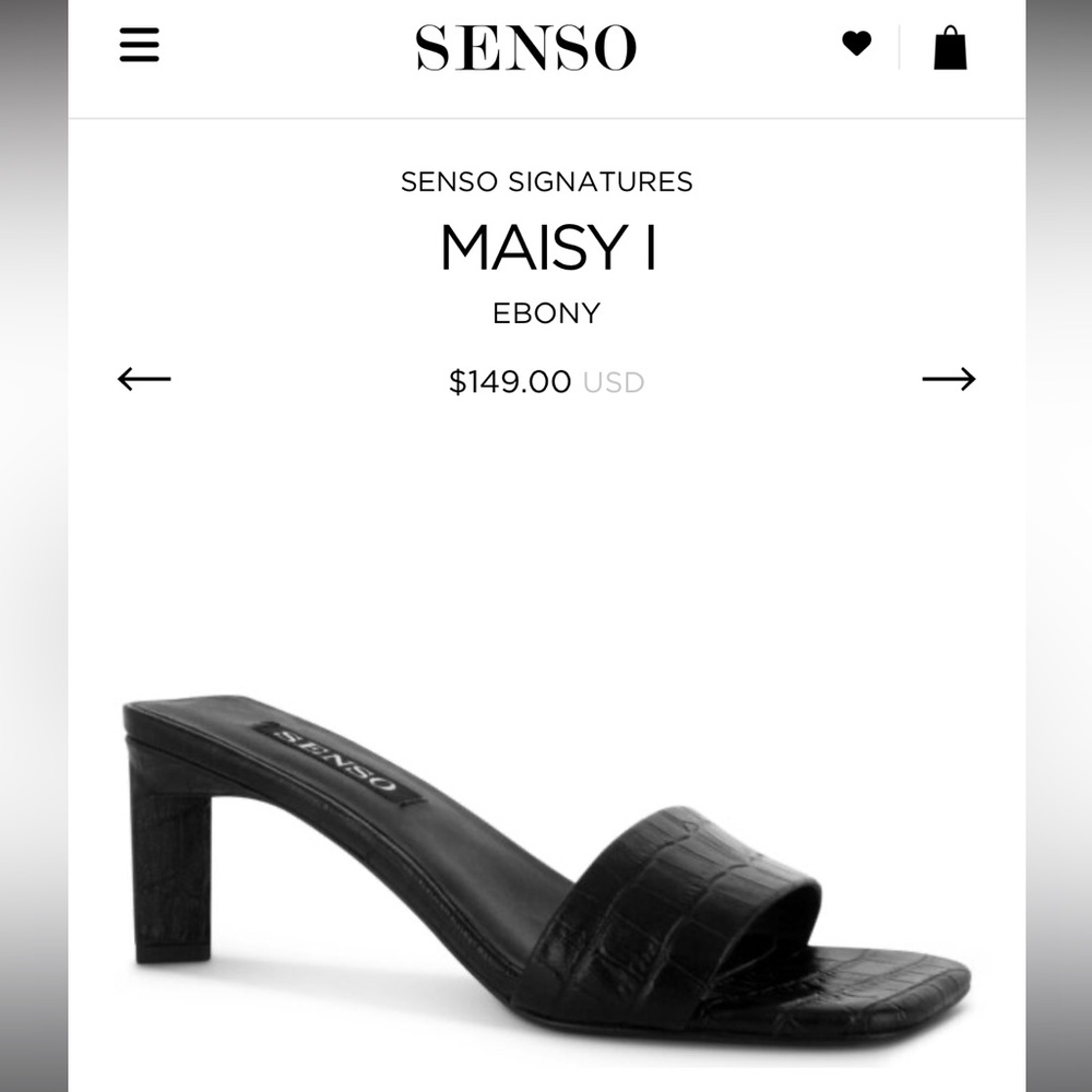 Never worn Senso Mules size 41 (us 10)